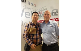 陈总与以色列污水治理专家技术互换