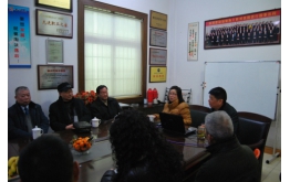 焦裕禄之女焦守云来我公司传布正能量